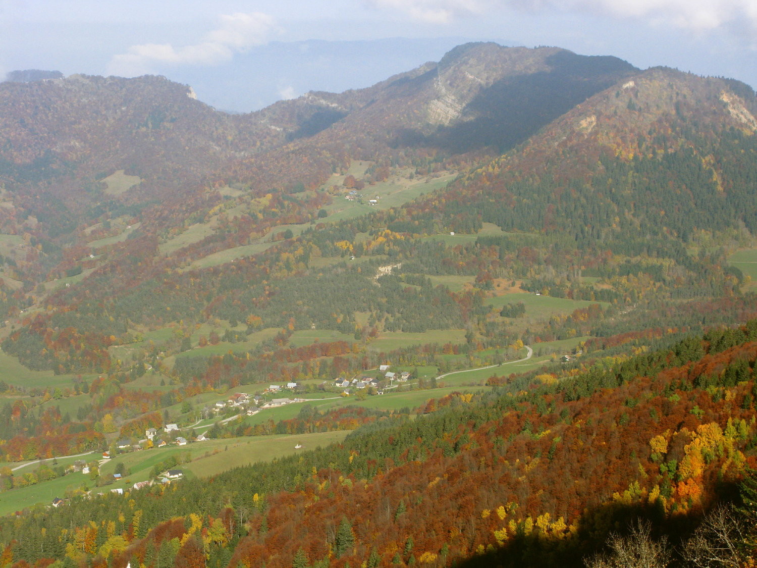 Automne (à gauche du col du Granier)