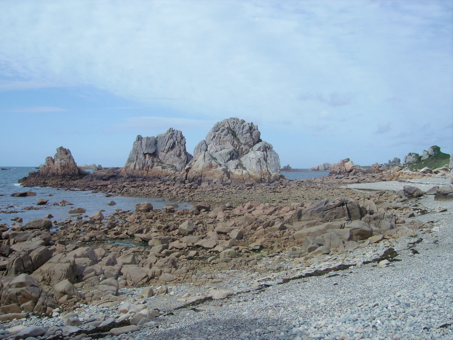 Porz scaff: vers la mer