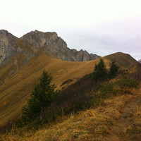 Pointe des Frêtes, derrière la pointe de Bajulaz