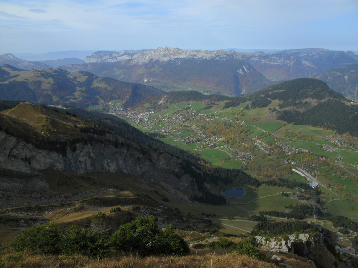 Soleil sur la Clusaz