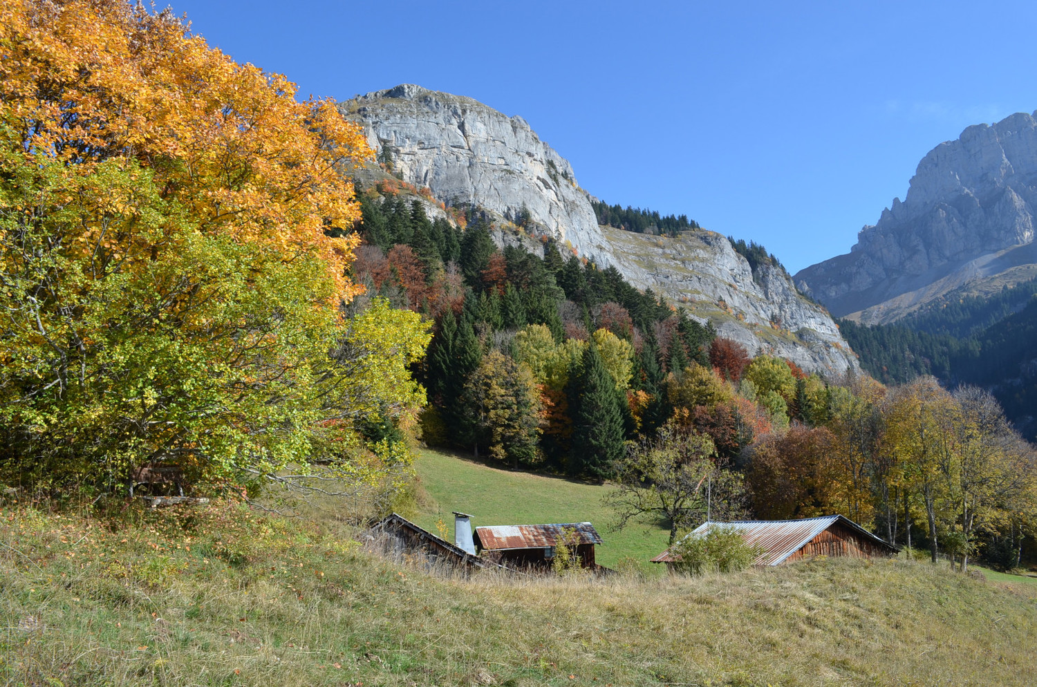 Tête de Lassy - les chalets des Arcets