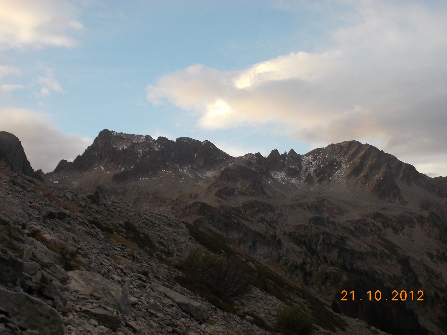 Arête intégrale Fort - 3 Dames - Grands Moulins (de gauche à droite)