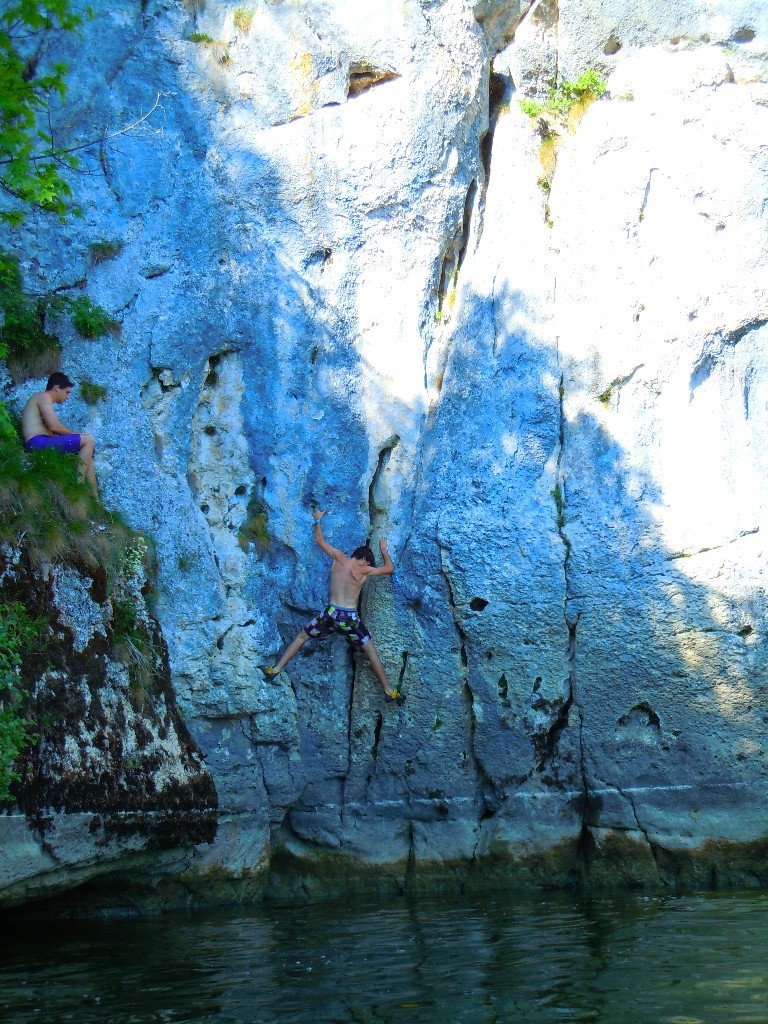 Yann dans la traversée