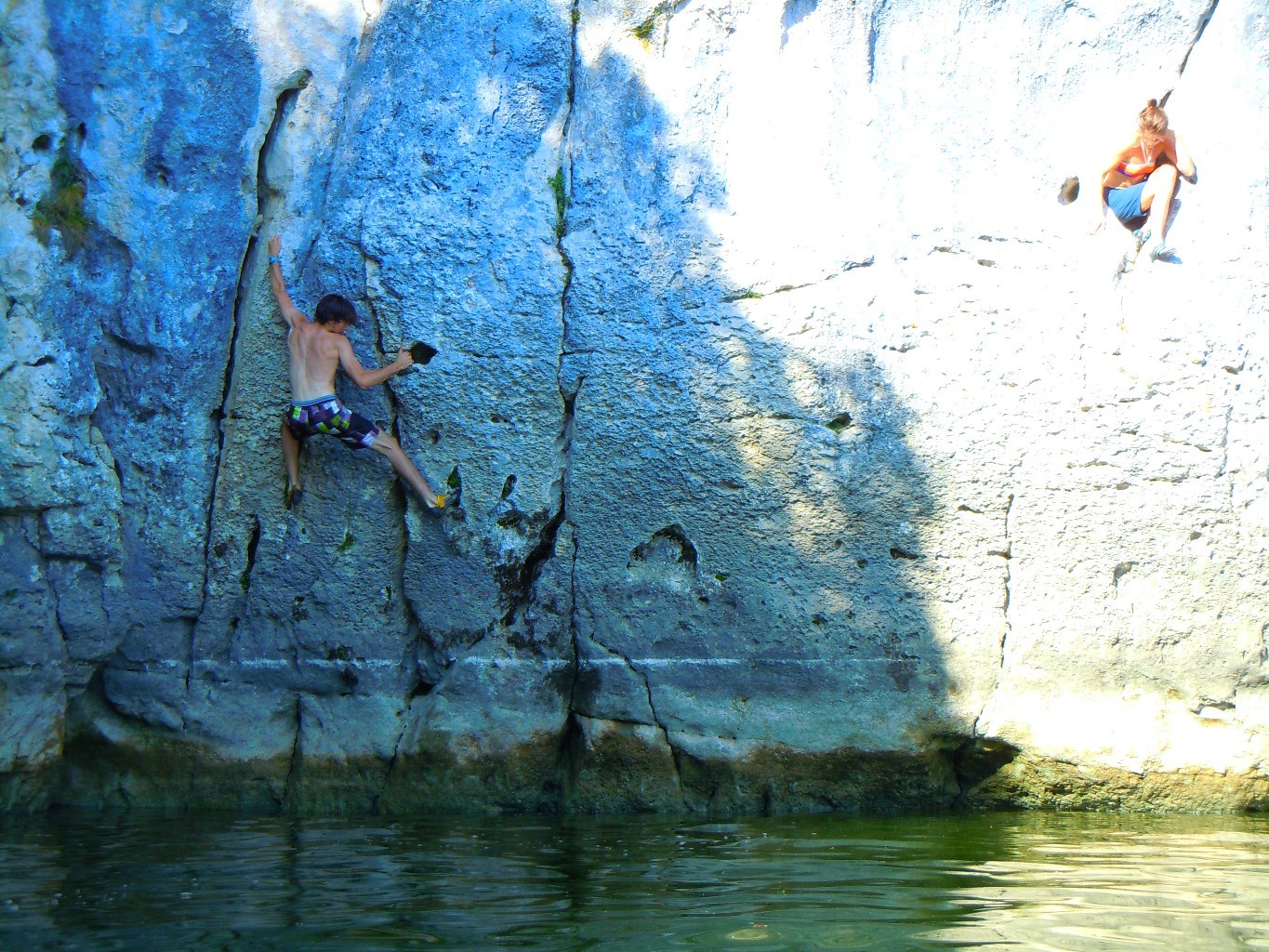 Yann dans la traversée