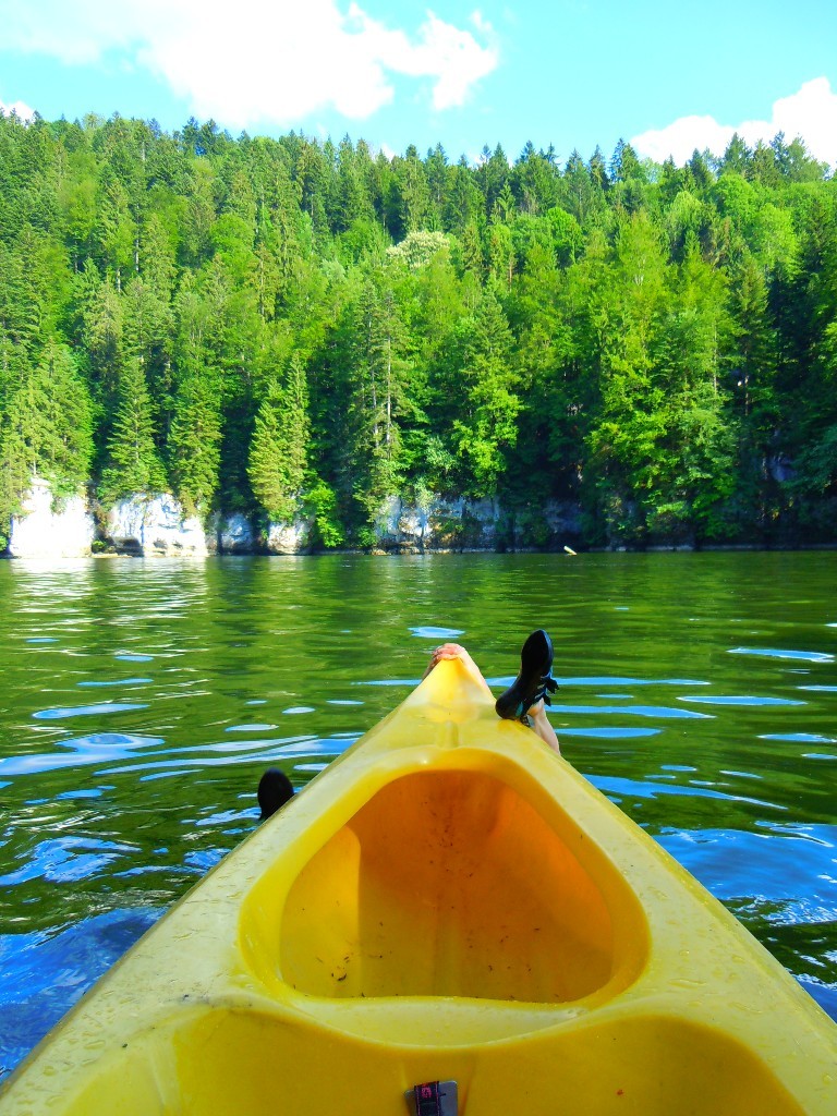 Sympa l'approche en kayak