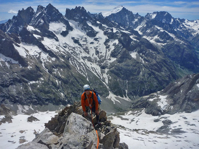 Ken in Ecrins with Yan-Eric