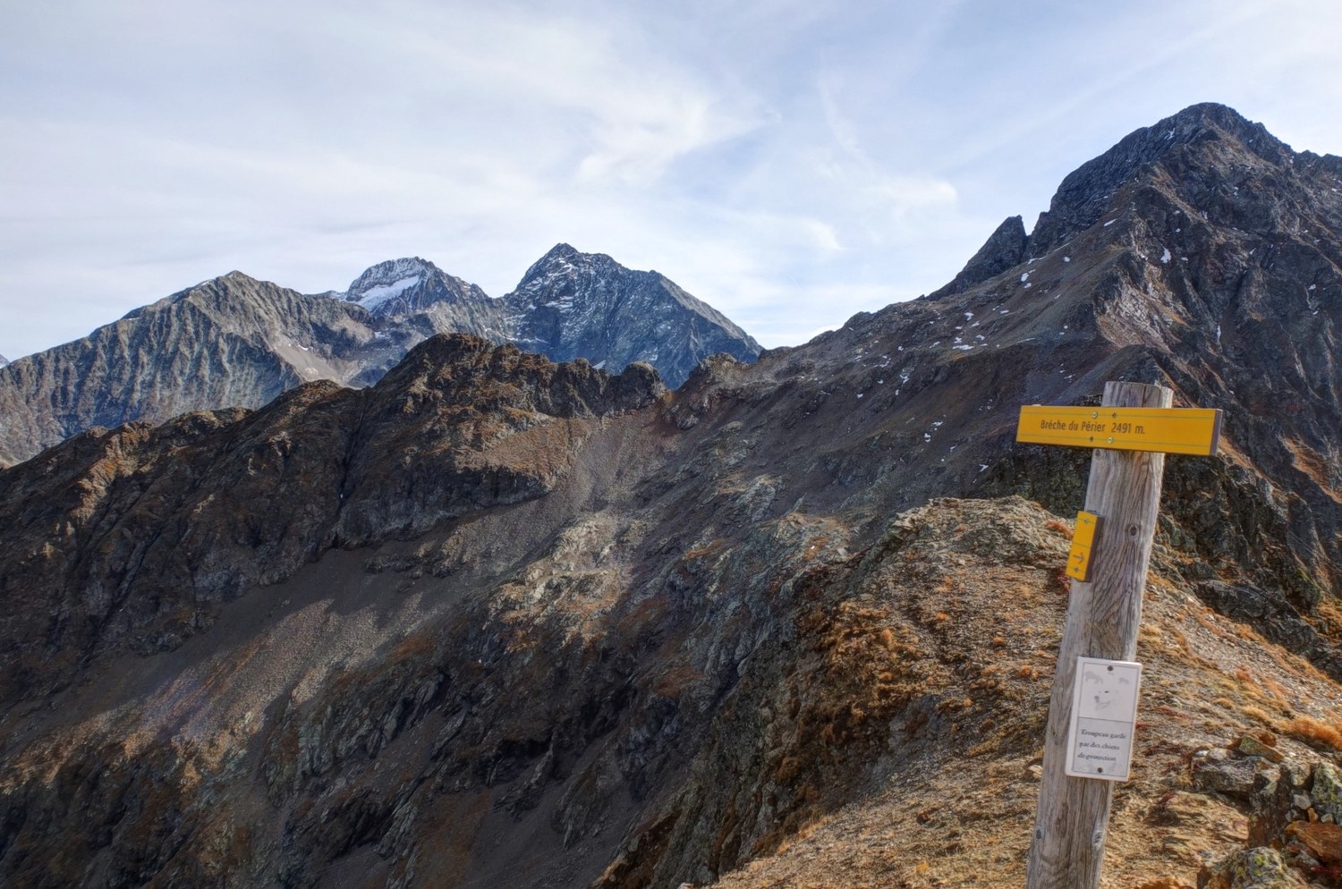 Tête de la Muraillette - Muzelle - Pic du Clapier Peyron - Signal du Lauvitel