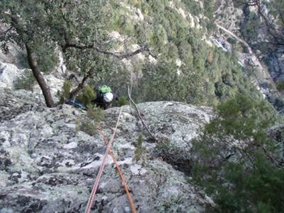 Dans l'arete SE