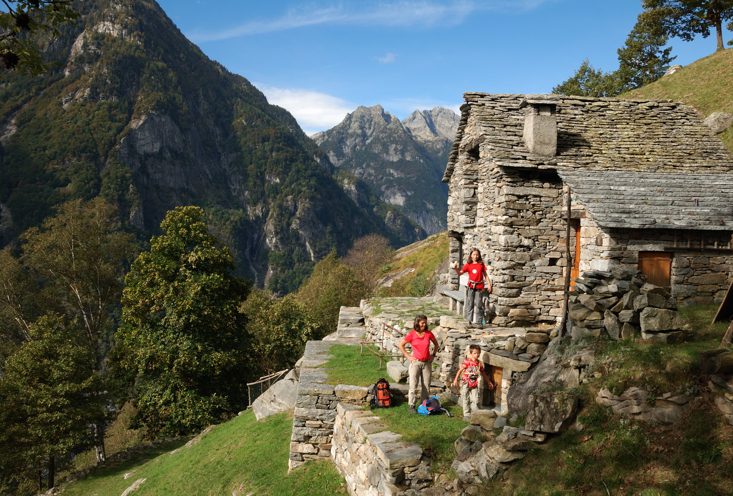 Monte di Dentro (Val Bavona). Le paradis est proche...