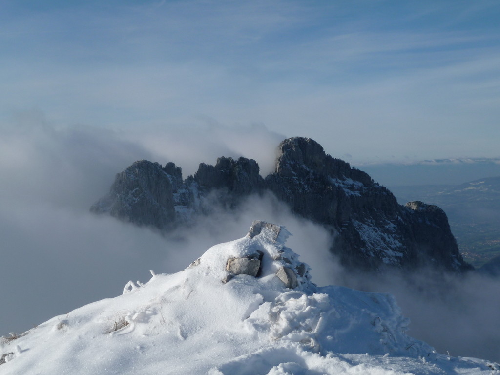 sommet et dents de Lanfon