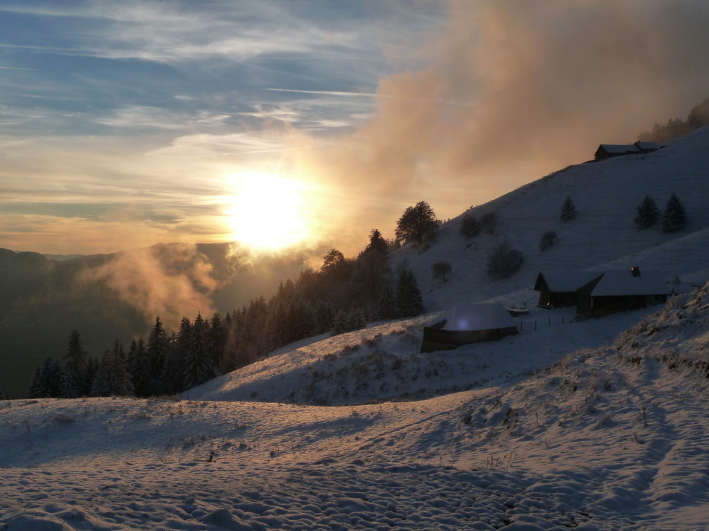 coucher de soleil