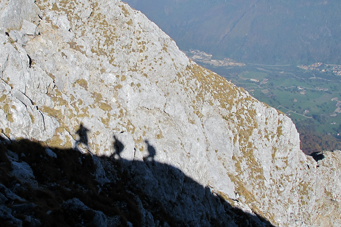 Pizzo della Pieve: ombre sul filo del Cornell Büs.