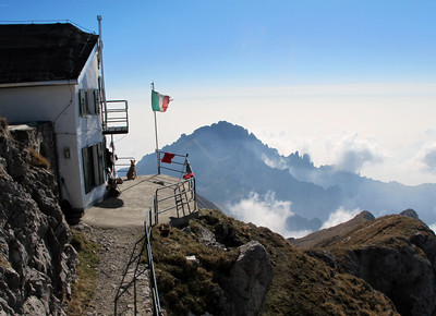 Grignetta dal Rif. Brioschi... Grignetta dal Rif. Brioschi...