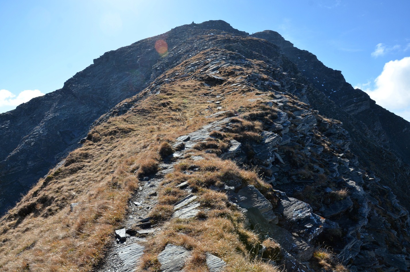 sommet de l'arête N du Giferspitz