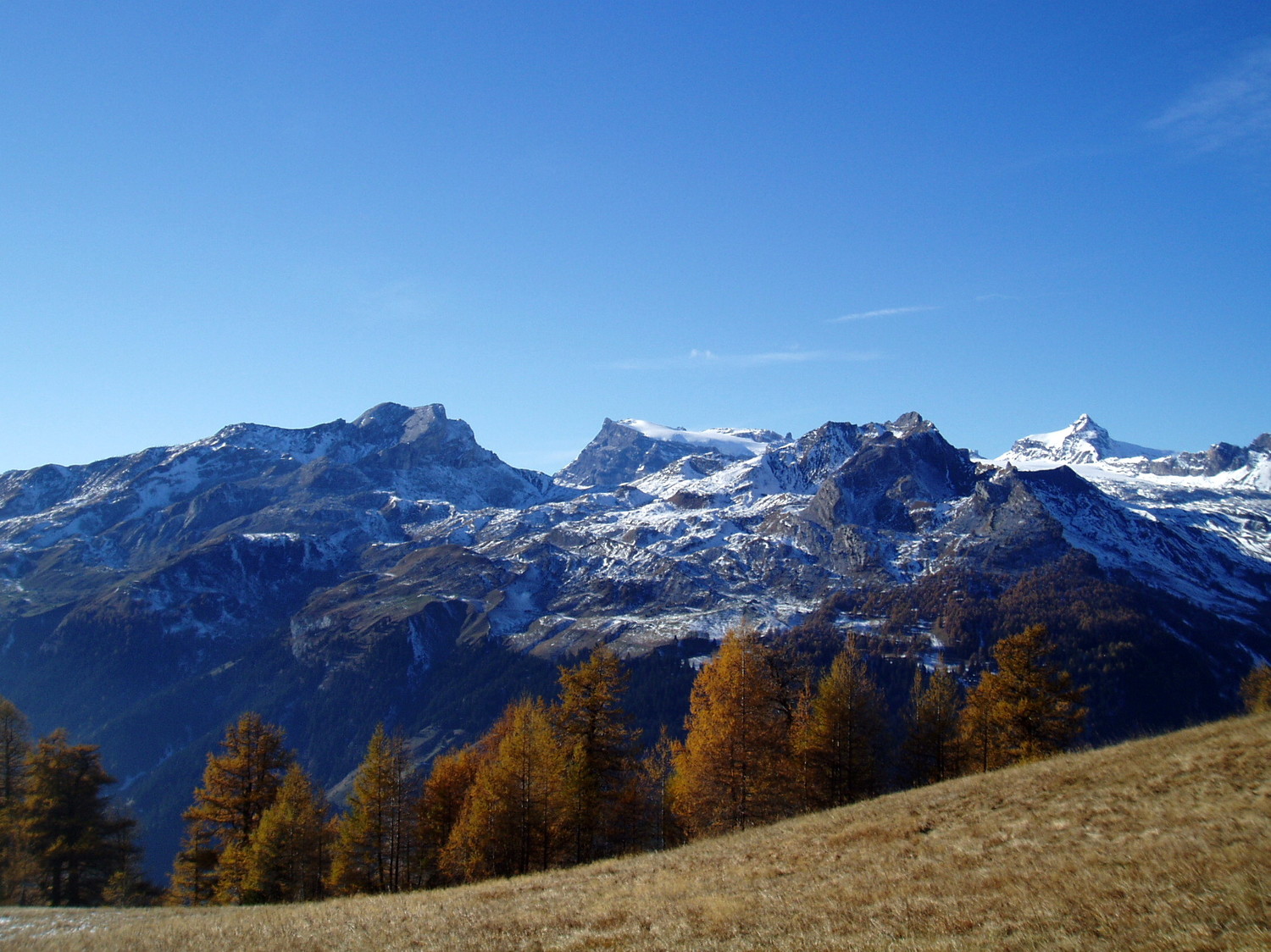 Prabé - Vue sur les Diablerets
