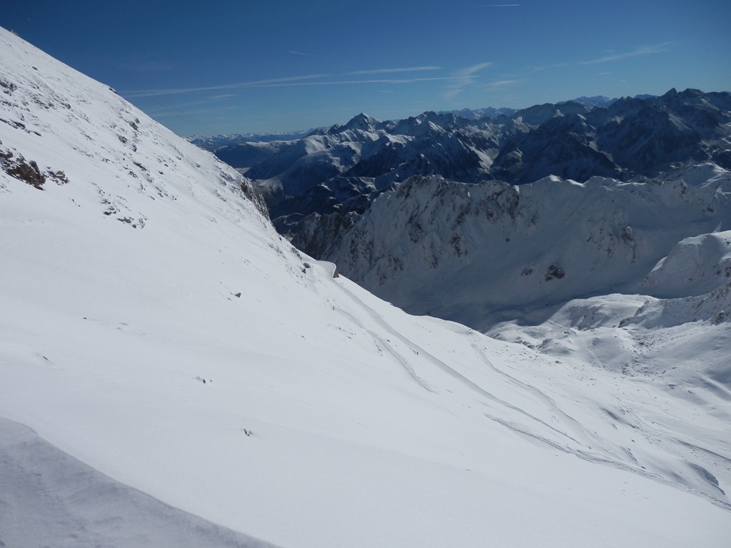 la pente du pic