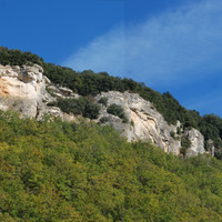 panorama de la falaise du céou