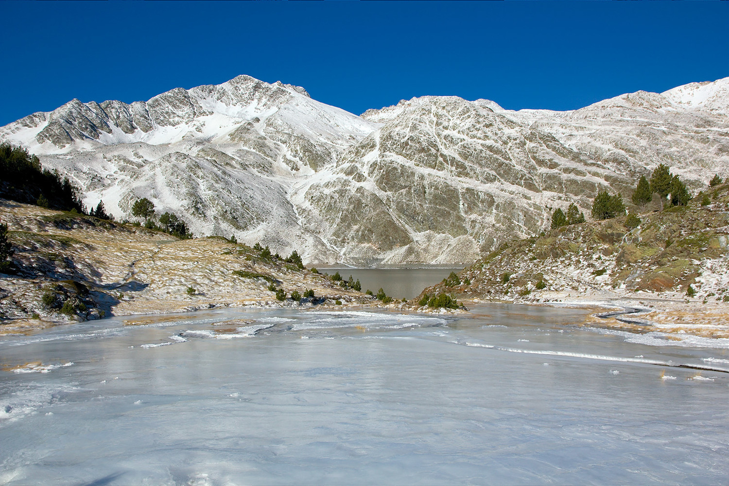 Puig de Coma d'Or, estany de Lanós