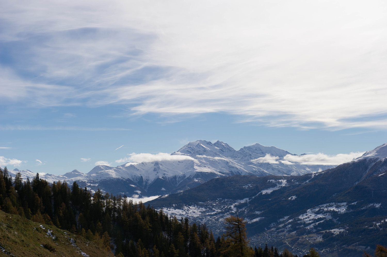Vue sur l' Augstbordhorn