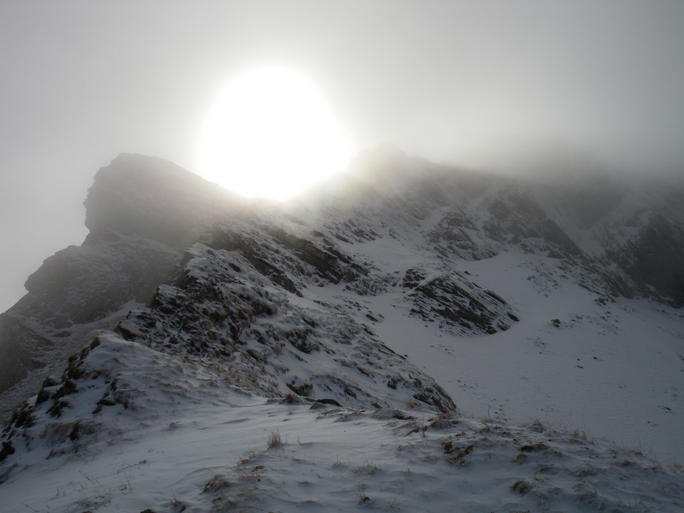 Au départ de l'arête