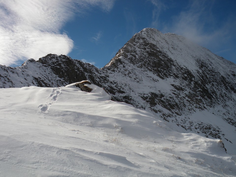 Le sommet, il fait encore beau!