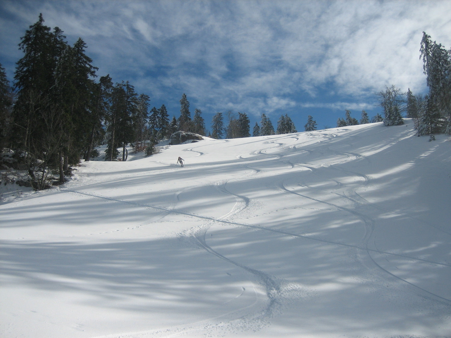 La Sure : le haut en bonne poudre