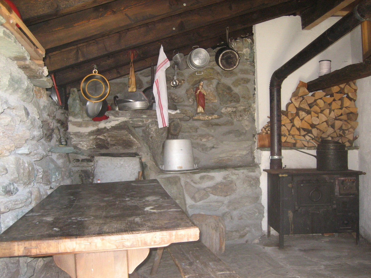 Intérieur du Chalet de la Bayenna