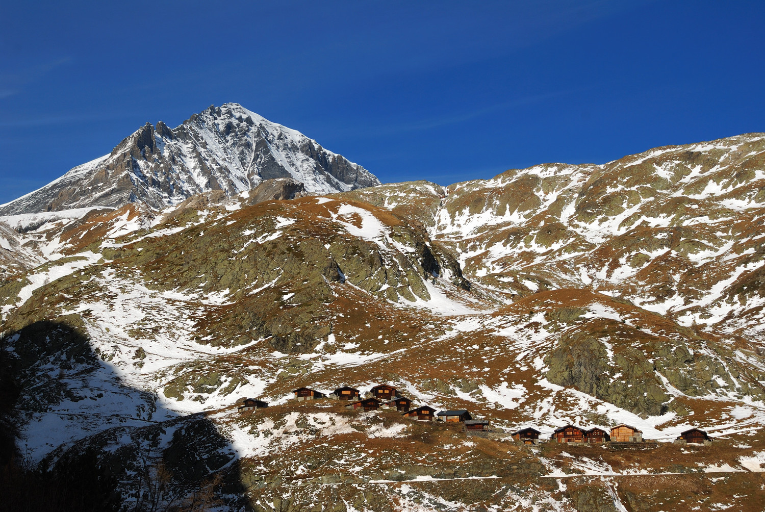 Kummenalp et le Balmhorn