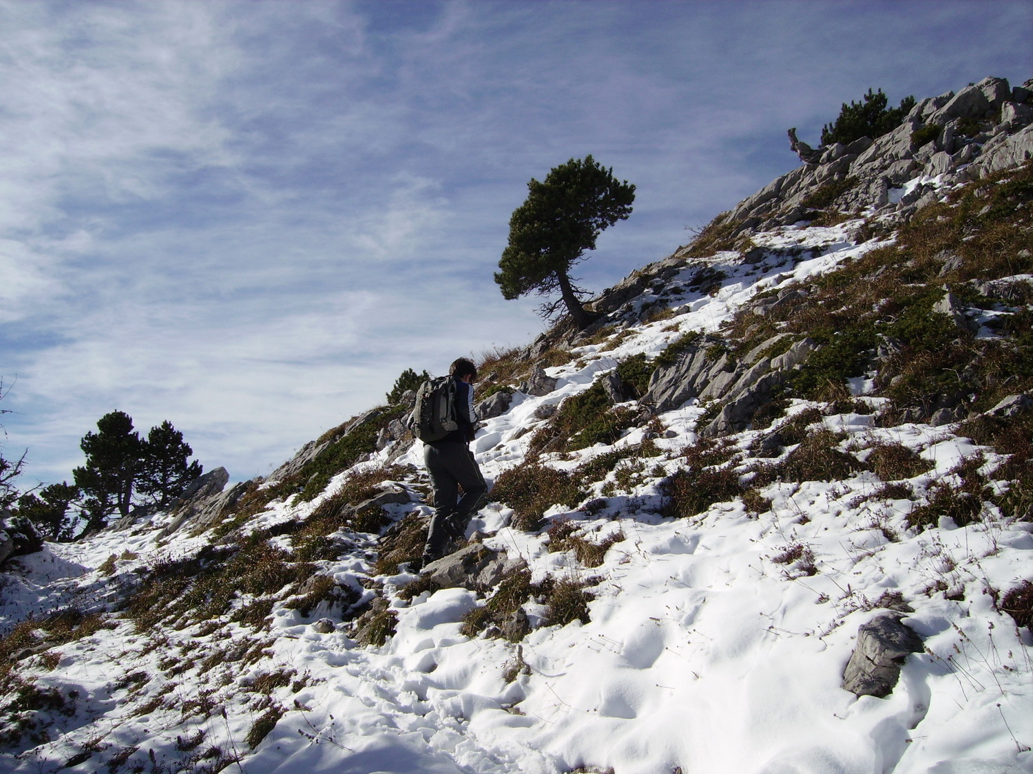 Montée à Roche Murraz