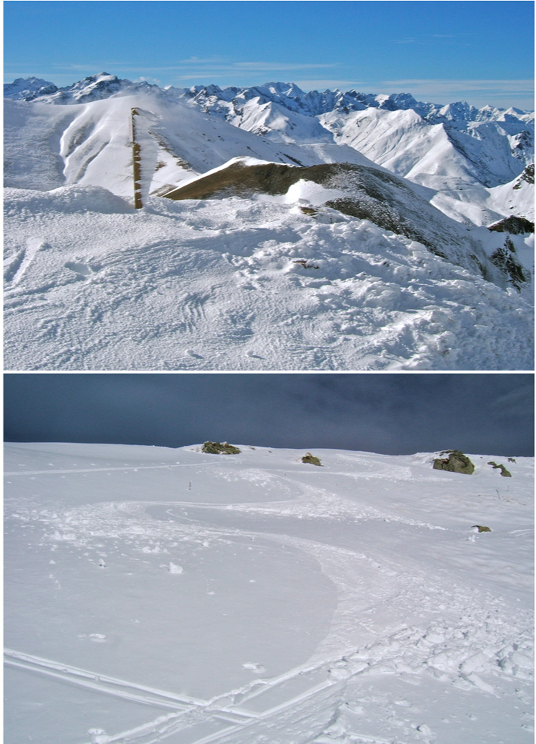 Pépino vue de la cime du Bec