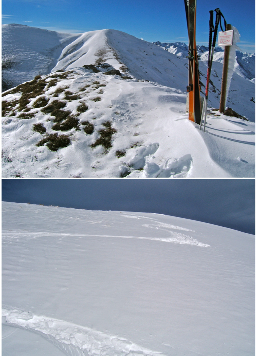 Petit sommet Côte 2264m et Pepino.