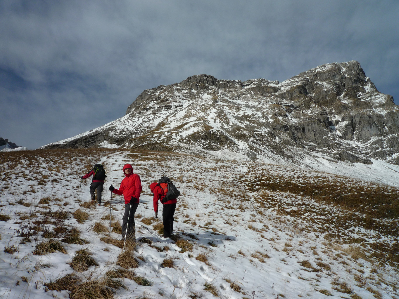 montée depuis le col de Niard