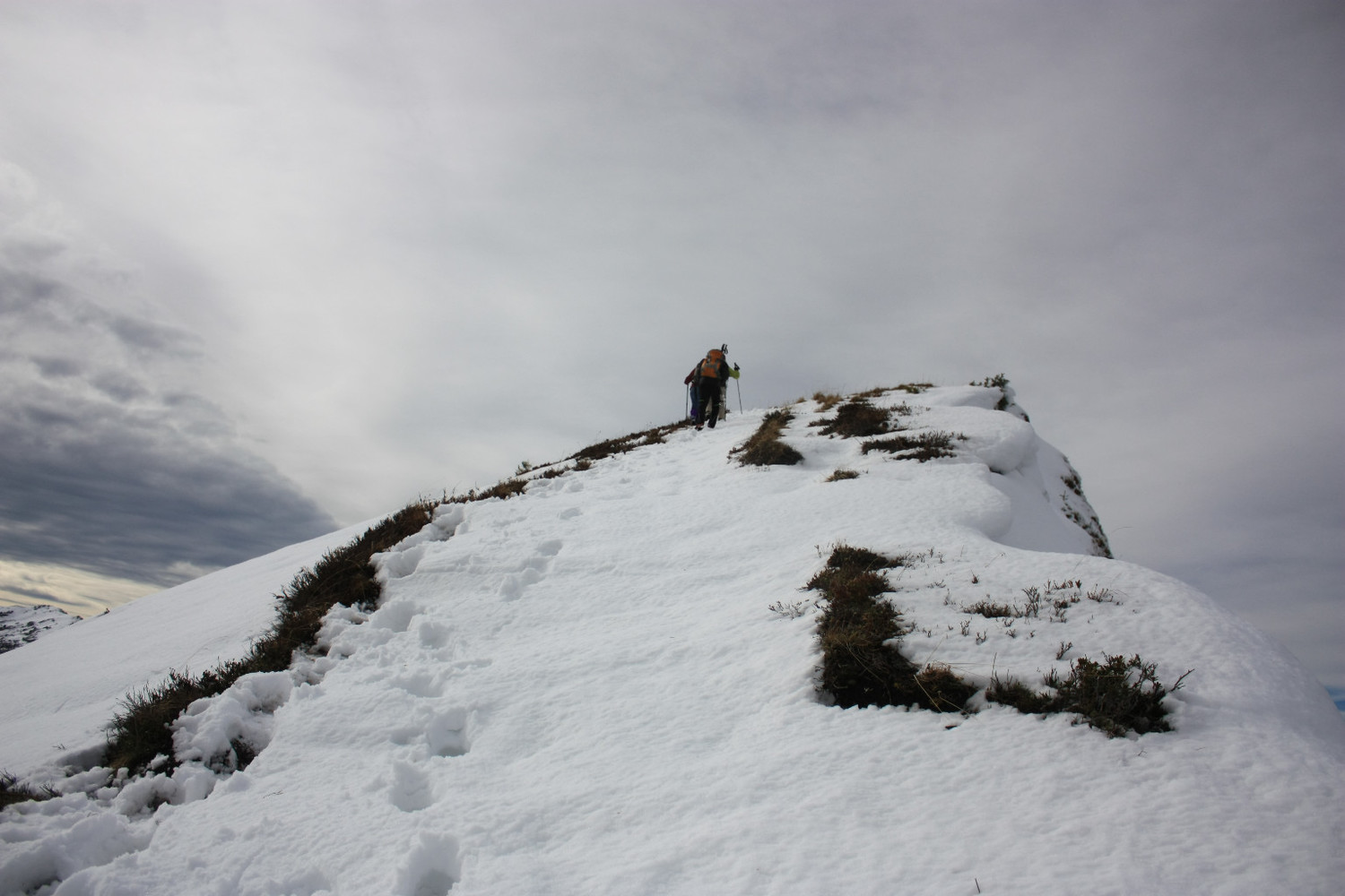 Aiguille verte par l'arrête du Jardinage