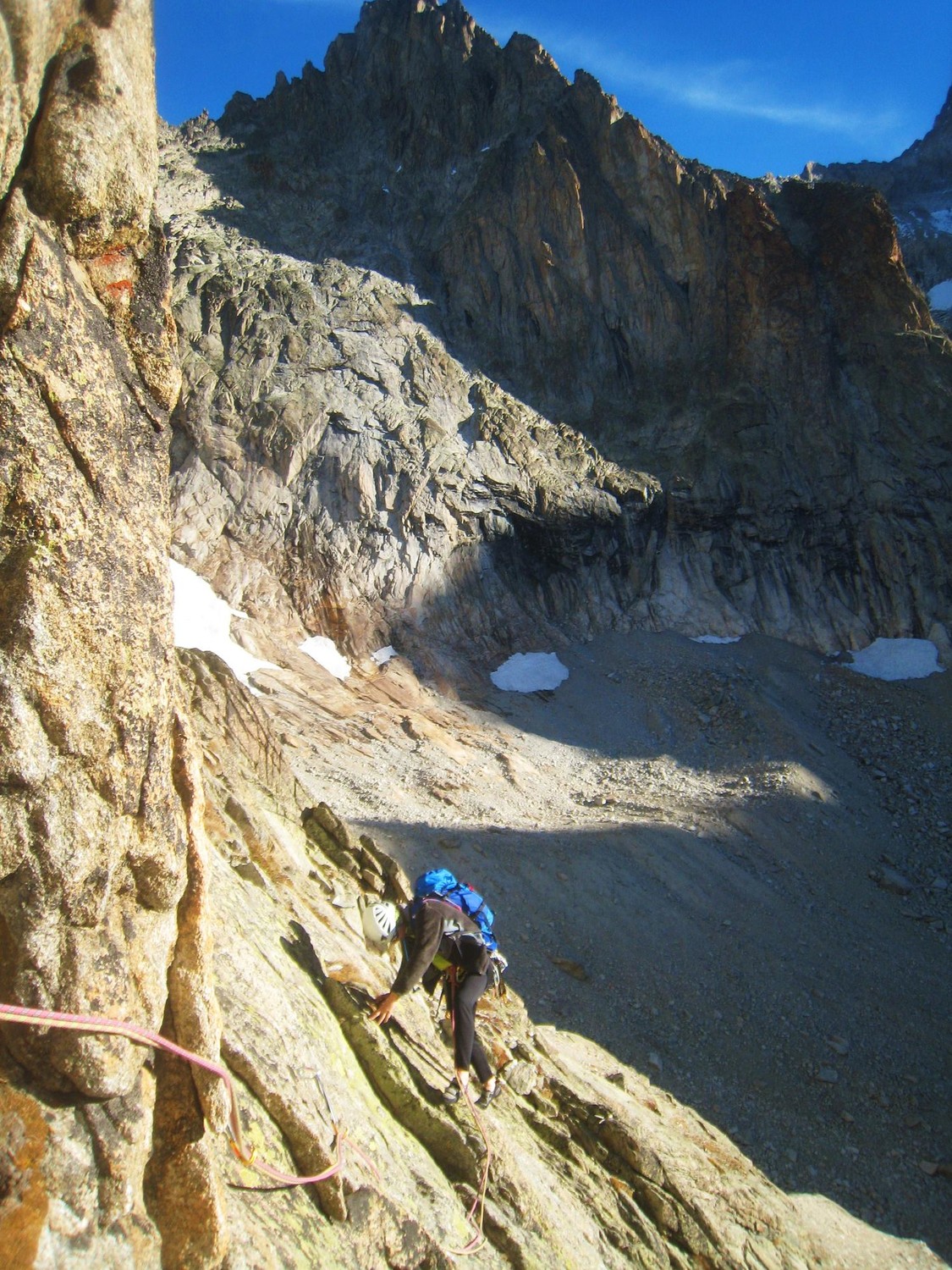 Traversée en fin de L4 devant l'Orientale du Soreiller