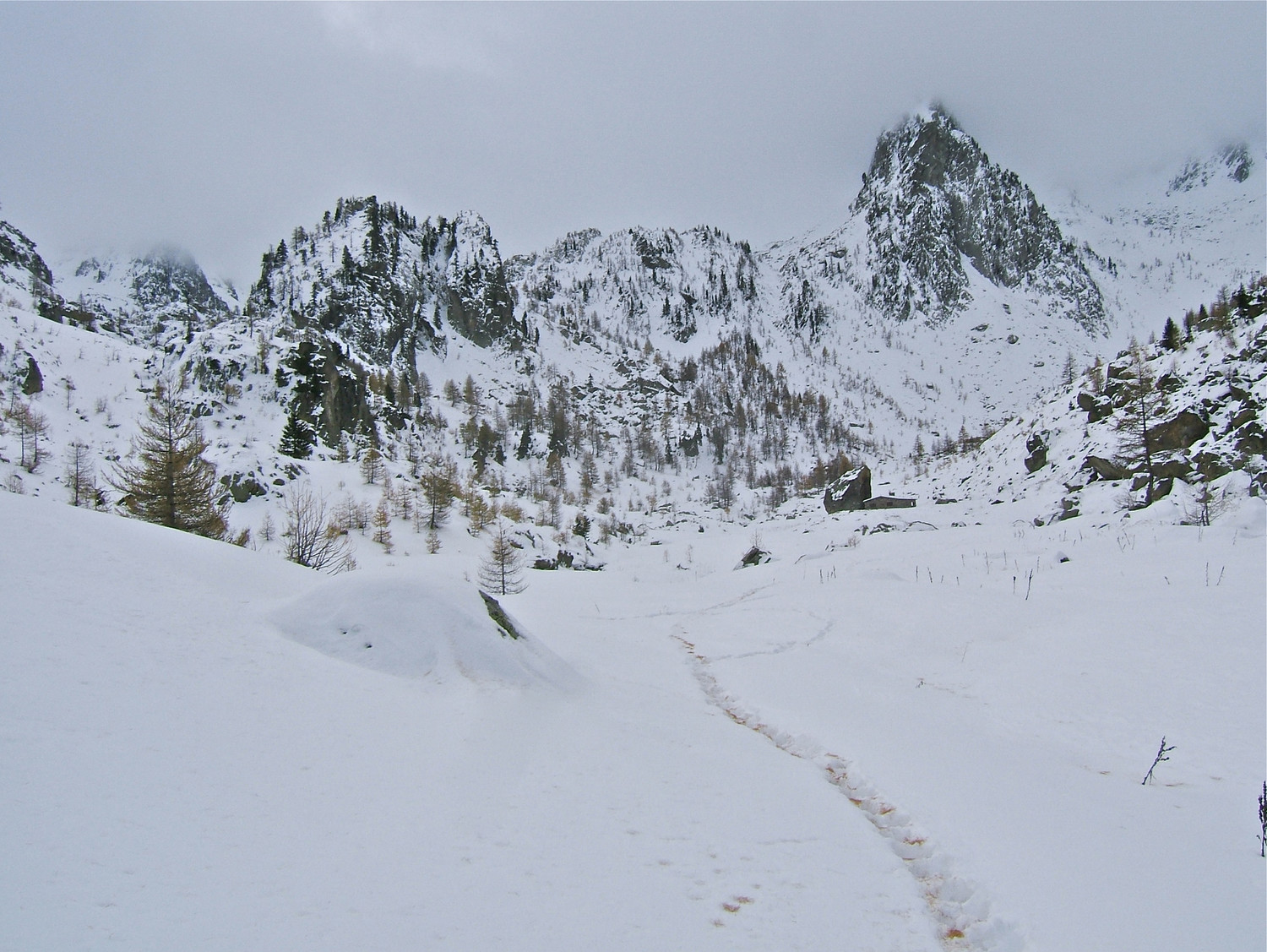 Sur le plateau vers 1900m.