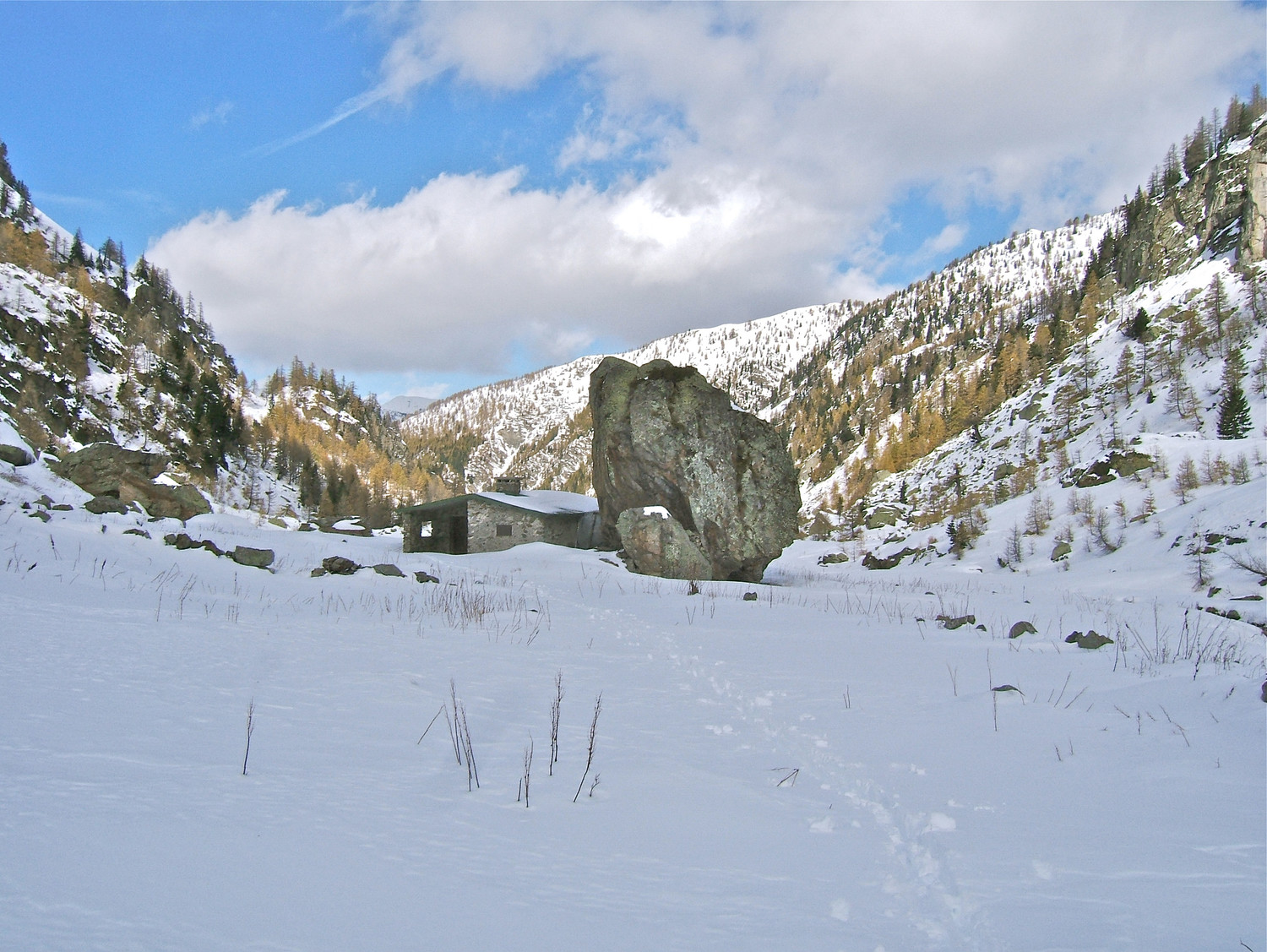 La cabane de Tesina.