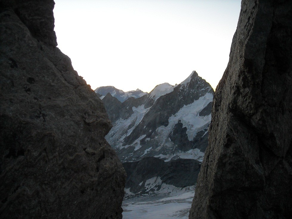 Vue sur l'obergabelhorn