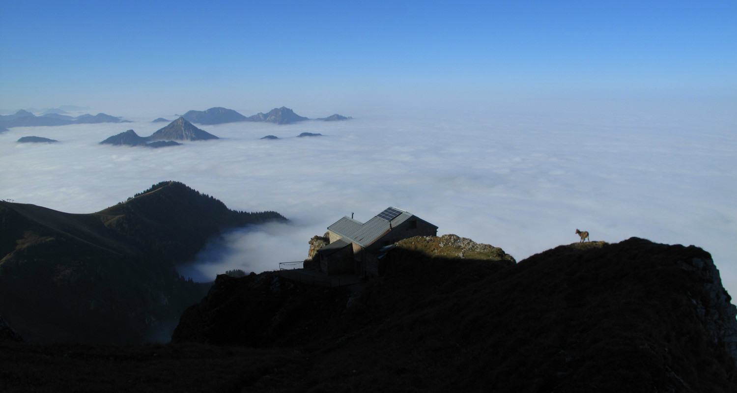 Mer de nuages sur le Chablais