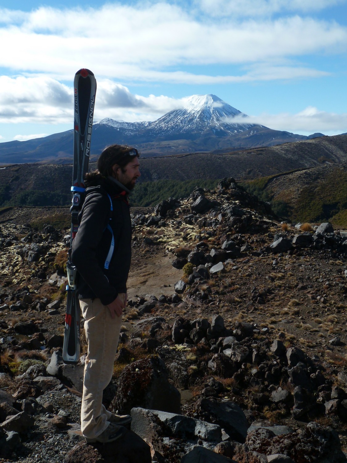 Skiss sur les volcans en Nouvelle Zélande