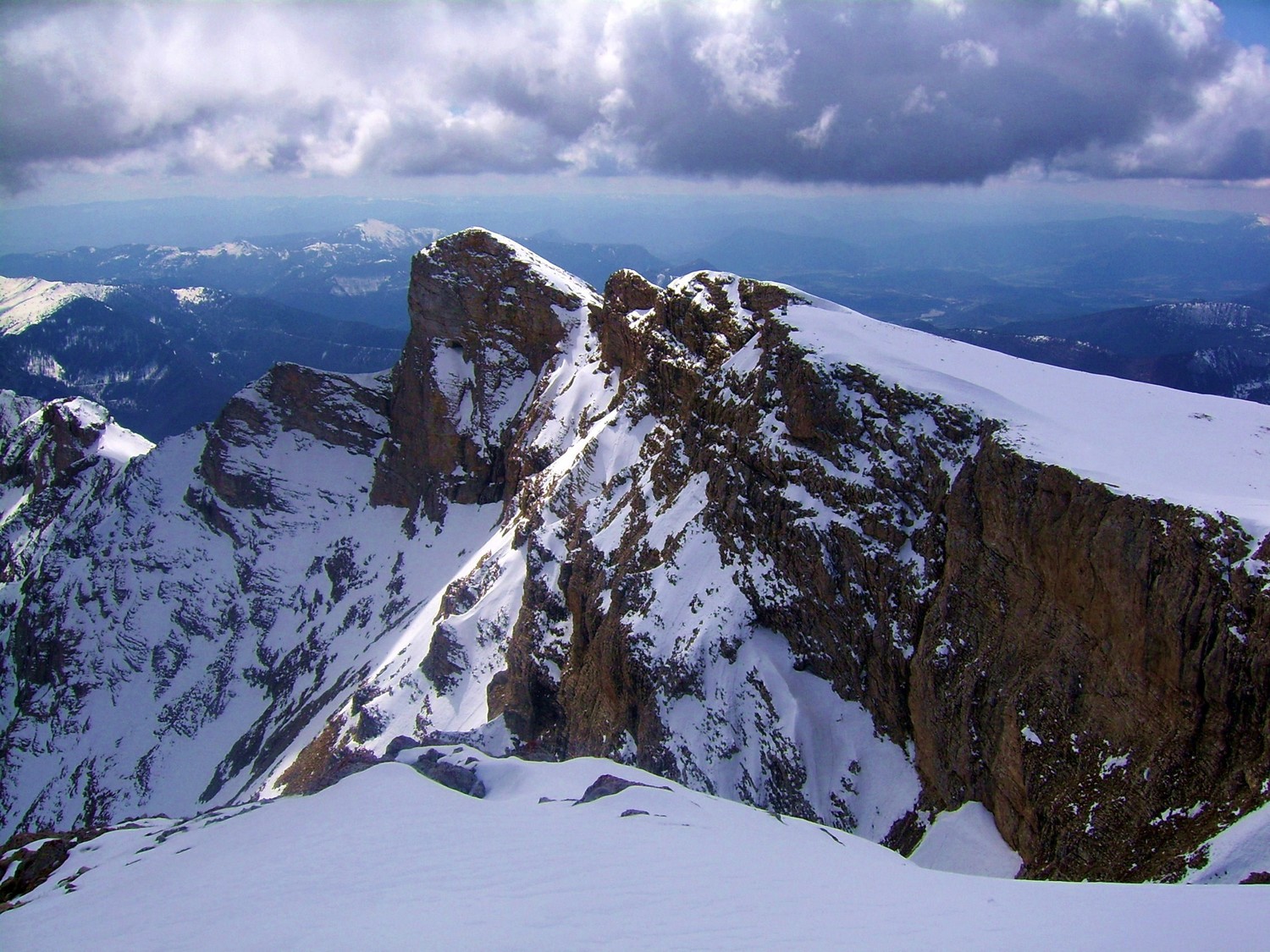 Vue sur la Dent d'Aurouze