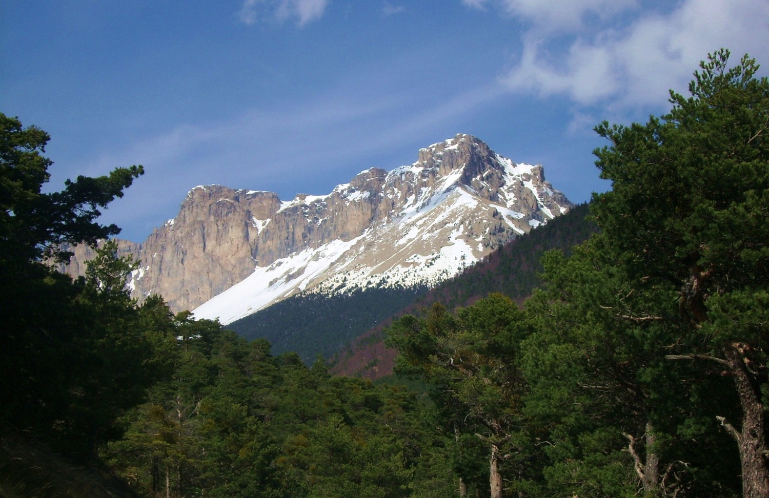 La Tête de la Cluse, depuis Montmaur