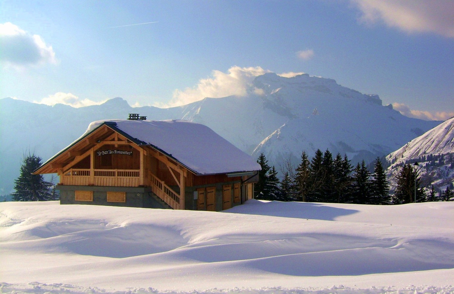 La Tournette, depuis les Fontanettes