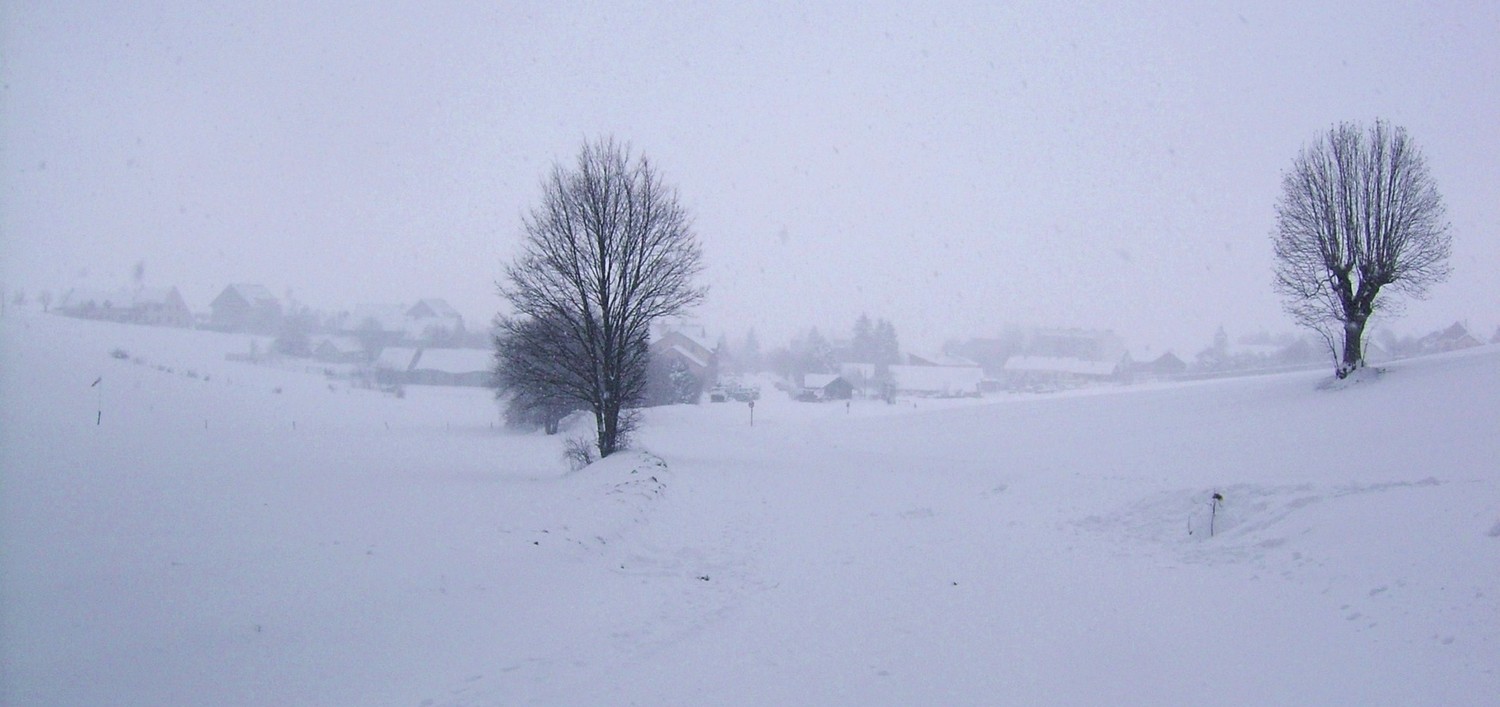 Saint-Nizier sous la neige