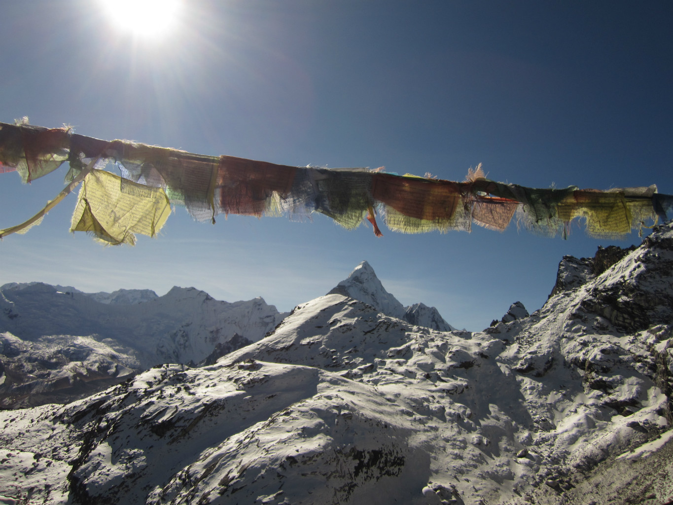 Ama Dablam vue du Kongma La