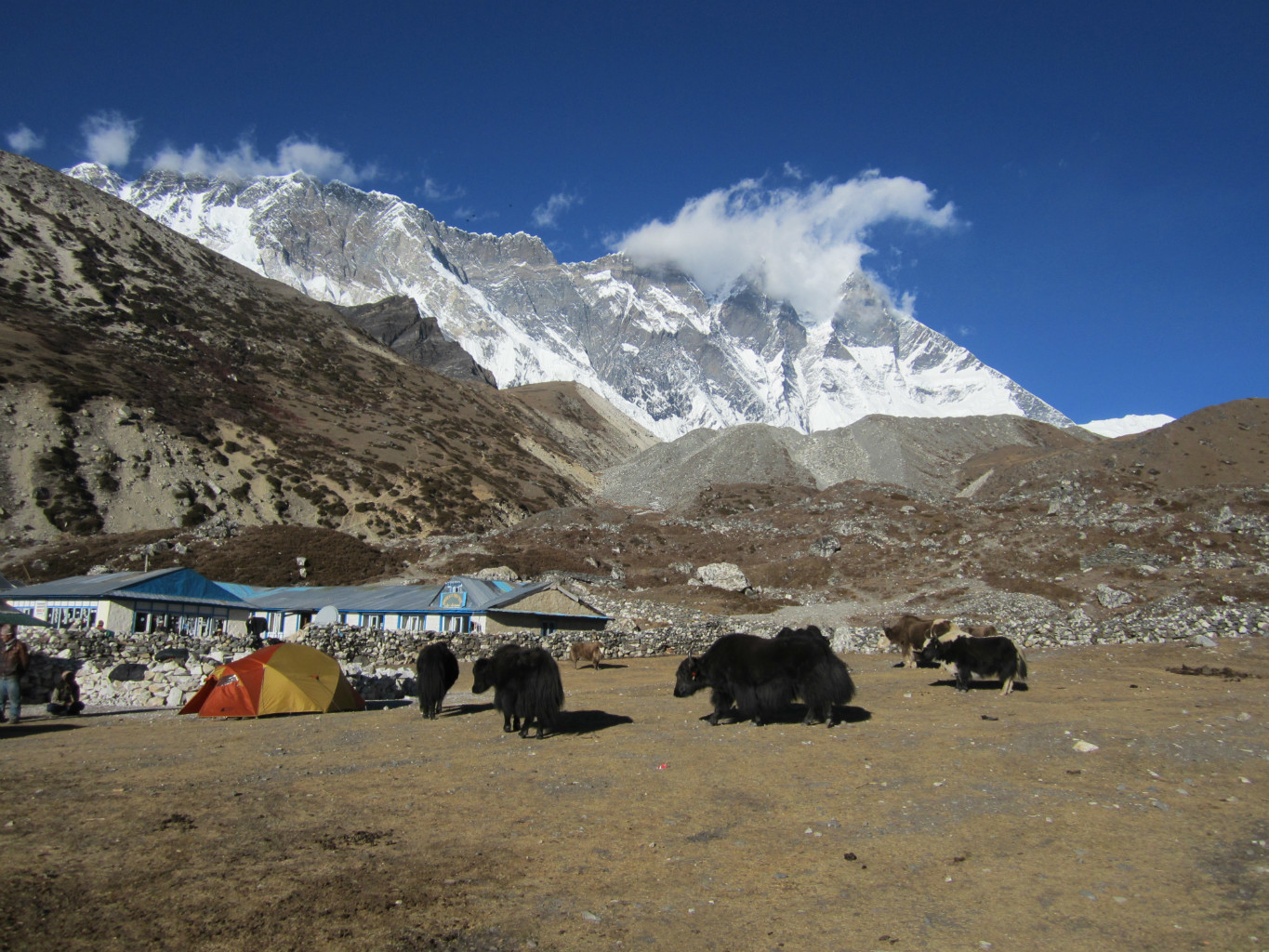 Lhotse depuis Chhukung