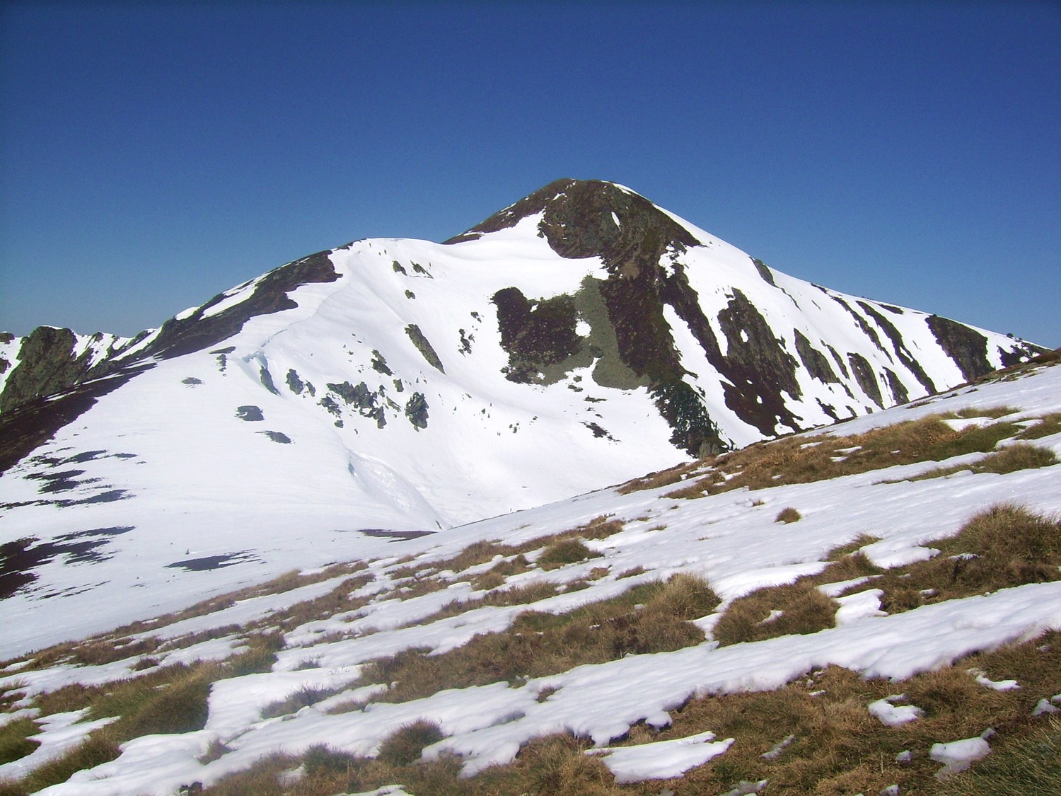 Sur la crête sud, en direction du Tarbésou
