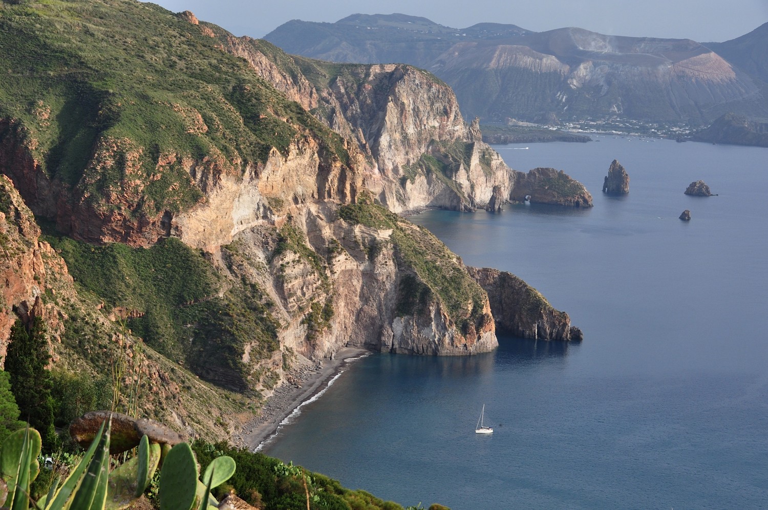 2 jours plus tôt...côte W de Lipari