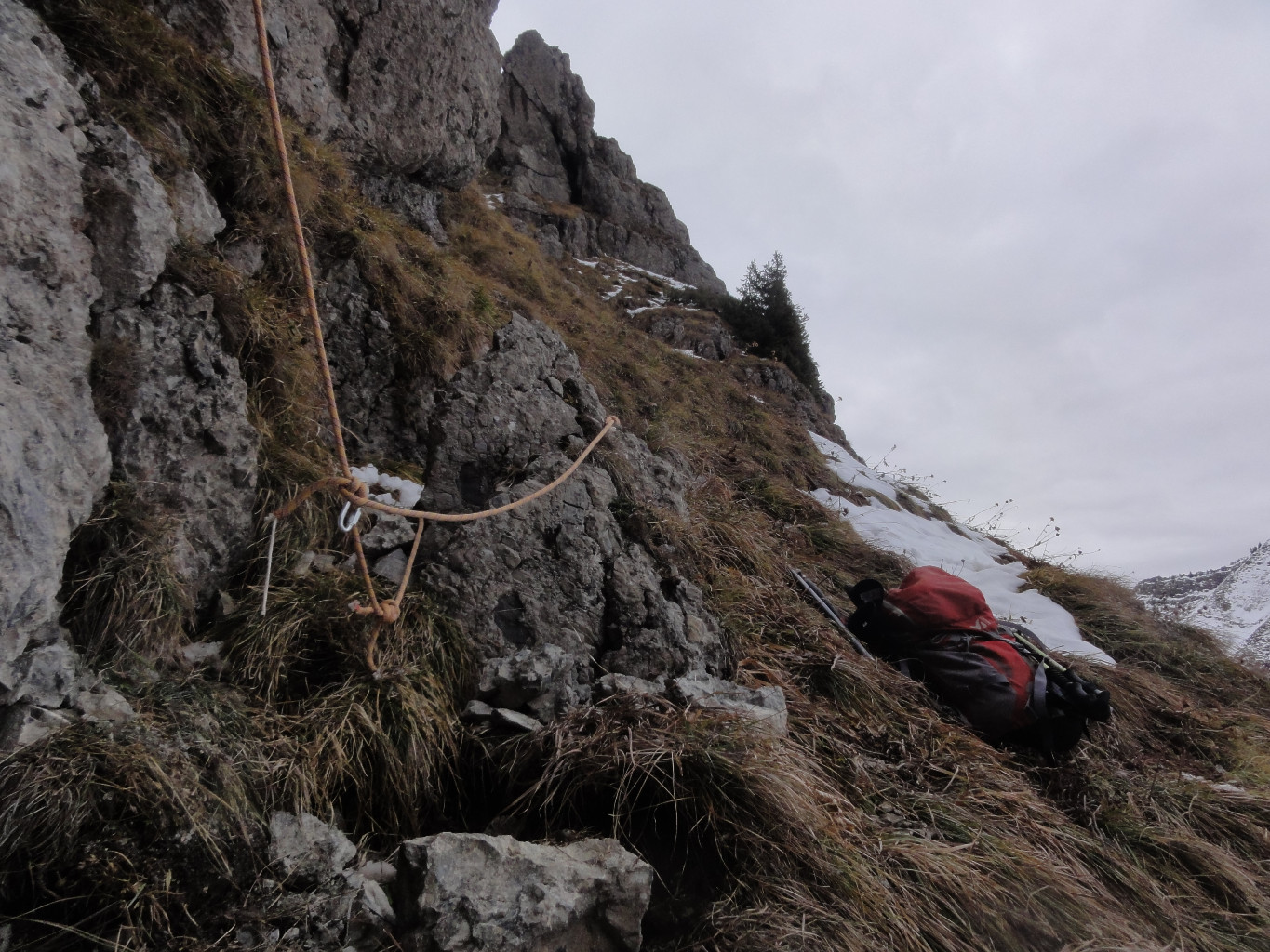 Départ du rappel