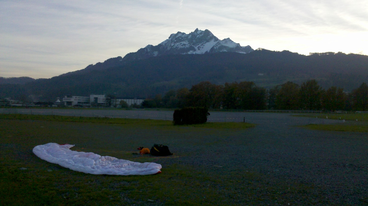 Pilatus depuis Allmend (Lucerne)
