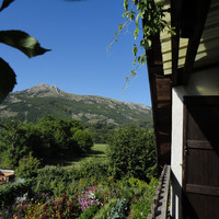                  La Petite Céüse vue du balcon              